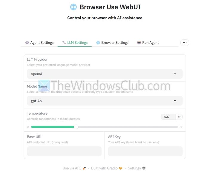 Wie benutze der Browser Webui unter Windows 11?