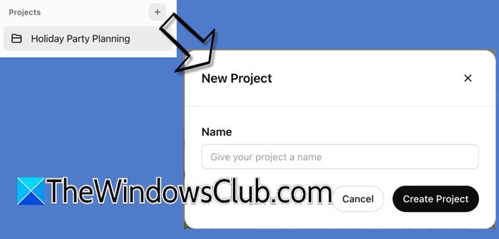 Cómo usar proyectos en chatgpt