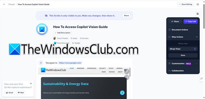 Come usare lo scriba AI per creare guide passo-passo