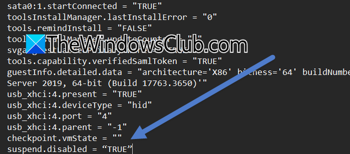 VMware VM suspende automáticamente; Sigue deteniendo