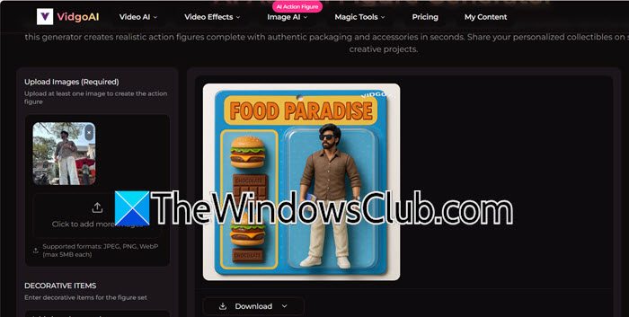 Proměňte své fotografie na akční figurky pomocí AI