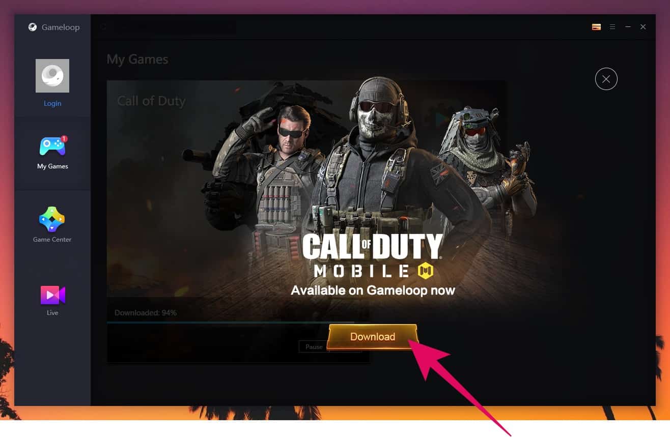 Call of Duty: Mobile'ı PC'ye Yükleme ve Oynatma