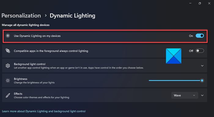 Windows 11'de Dinamik Aydınlatma Nasıl Etkinleştirilir ve Kullanılır ...