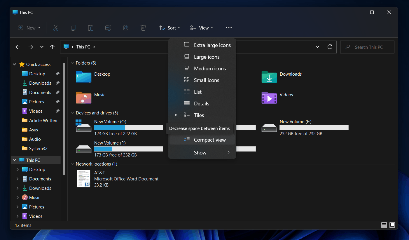 Як увімкнути/вимкнути Windows 11 File Explorer Compact View - Tiempo de ...
