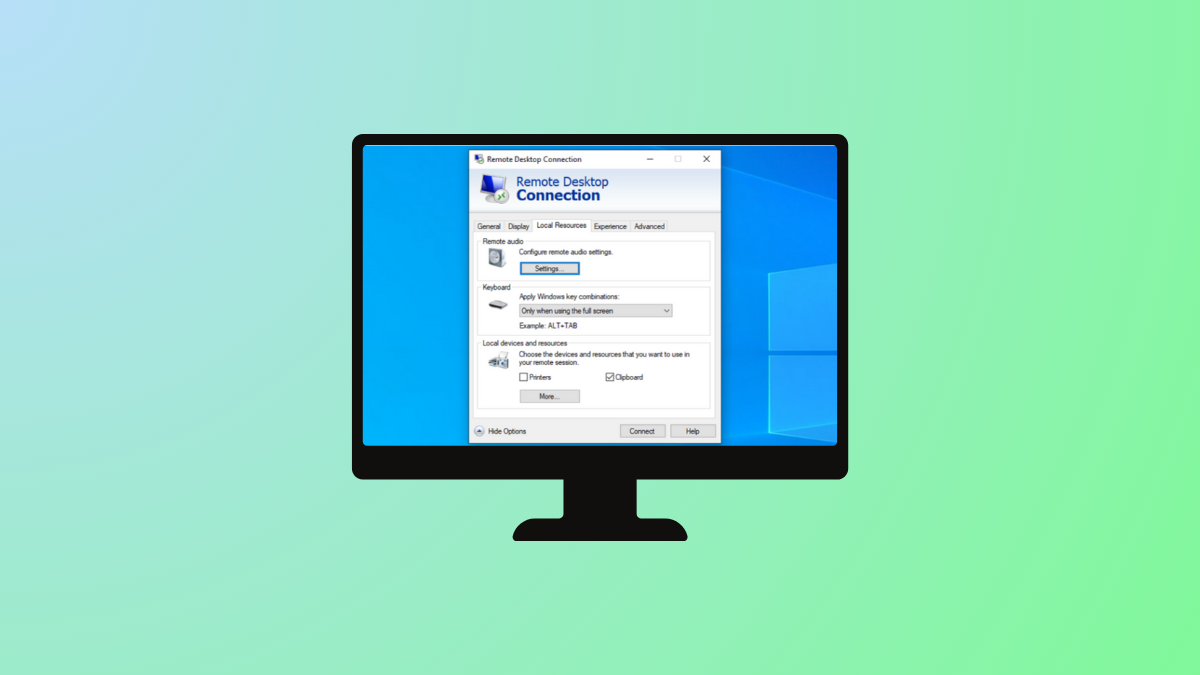 Визначте джерело облікових даних клієнта RDP Windows