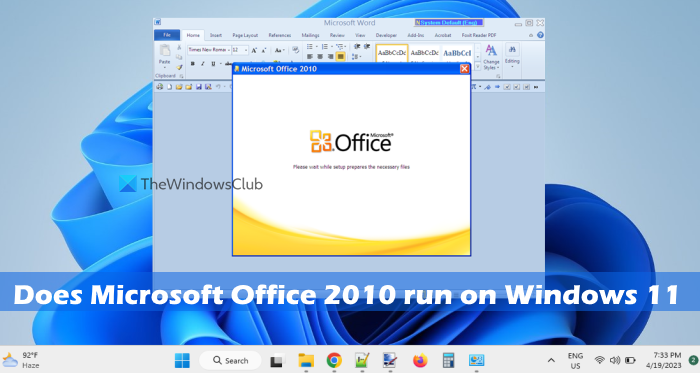 Чи працює Microsoft Office 2010 у Windows 11? - Tiempo de Frikis